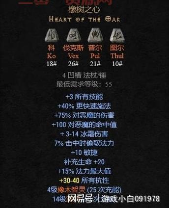 暗黑2符文之语哪个好用？老玩家推荐这几个！