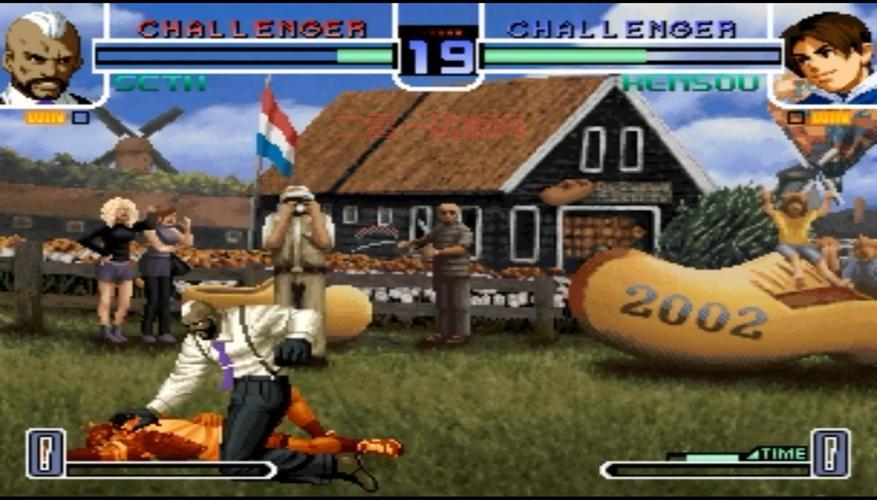 拳皇2002破解版无限大招随便放，一键释放技能燃爆全场！