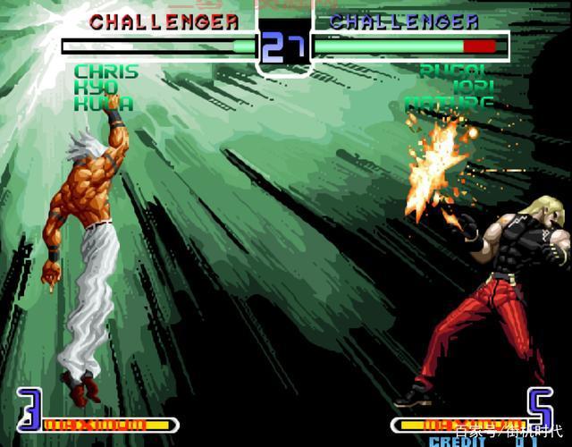 拳皇2002破解版无限大招随便放，一键释放技能燃爆全场！