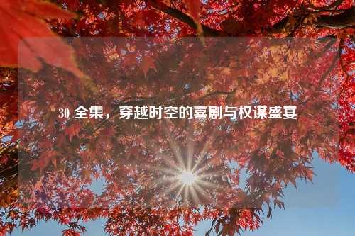30 全集，穿越时空的喜剧与权谋盛宴