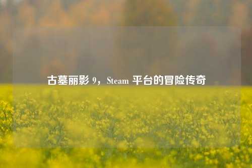 古墓丽影 9，Steam 平台的冒险传奇
